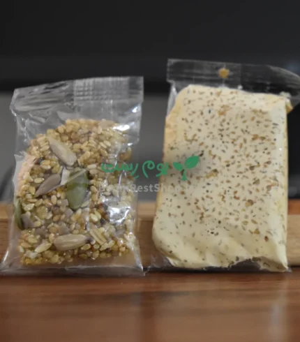 خوراکی شکر کنجد لقمه ای و حلوا کنجد لقمه سیلونی